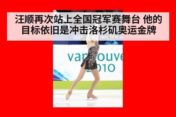 汪顺再次站上全国冠军赛舞台 他的目标依旧是冲击洛杉矶奥运金牌